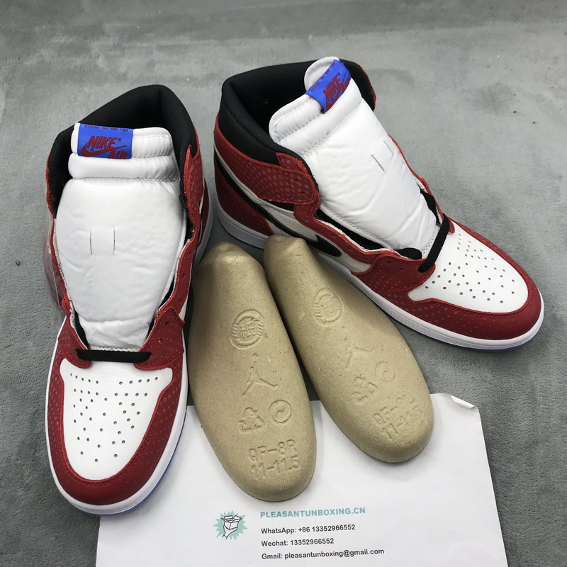 Authentic Air Jordan 1 Spiderman